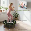 SPORTNOW Fitness Trampolin klappbar Ø114cm Mini Trampoline Produktbild-Vorschau 6