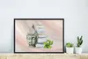MuchoWow® MuchoWow® Gerahmtes Poster Buddha - Kopf - Fels Produktbild-Vorschau 5