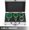 VEVOR 6 tlg. Diamantbohrer Premium Diamant Bohrkronen Set Produktbild-Vorschau 6
