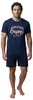 Pyjama Set Kurz - Athletics Original, Farbe:navy, Größe:XL Produktbild-Vorschau 9