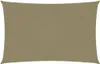 CLORIS Sonnensegel Oxford-Gewebe Rechteckig 2x5 m Beige, Produktbild-Vorschau 1