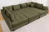 riess-ambiente Moderne XXL Wohnlandschaft KENT 305cm grün Produktbild-Vorschau 10