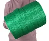 A person holding a rolled-up green net. Anteprima dell’immagine prodotto