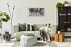Leinwand Uhr Küche Wohnzimmer Bild Geräuschlos 60x30 Produktbild-Vorschau 4
