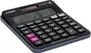 A black Casio calculator is shown from a diagonal angle on a white background. Podgląd zdjęcia produktu