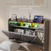 Postel Moonbite s úložným prostorem, 90x200 cm, šedá, Náhled obrázku produktu 5