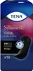 A product package for TENA Lady Silhouette Noir Mini Einlagen. Produktbild-Vorschau