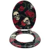 Sanfino® Premium WC Sitz "Rose Skull" hochwertiger Produktbild-Vorschau 3