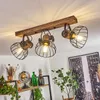 Cotes »Cotes« Deckenlampe, Holz/Metall, Braun/Schwarz Produktbild-Vorschau 9
