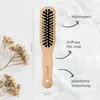 Brosse à cheveux en bois - picots en bois longs Voir les images du produit 4