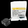 Adattatore stereo LogiLink da pin 3,5 mm a 2 x pin 3,5 mm Anteprima dell’immagine prodotto 7