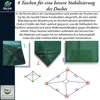 freigarten.de Ersatzdach für Pavillon 3x3 Meter Pavillon Produktbild-Vorschau 7