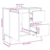 Badschrank Sonoma-Eiche 65x33x60 cm Holzwerkstoff Produktbild-Vorschau 10