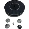 Solar Springbrunnen,1.4W Solar Teichpumpe mit 4 Effekte | Produktbild-Vorschau 12