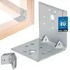 KOTARBAU® Set da 12 angolari per scaffali 50x50x50 mm Anteprima dell’immagine prodotto 1
