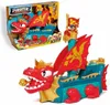 A toy dragon ship and its packaging are displayed against a white background. Podgląd zdjęcia produktu
