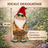 Formano 3er Set Gartenzwerge Gartendeko Figuren aus Produktbild-Vorschau 4