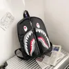 Plecak Graffiti Shark Spersonalizowana torba szkolna Torba Podgląd zdjęcia produktu 7