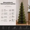 Dekoratívny vianočný stromček z papiera – výška 160 cm, Náhľad obrázku produktu 2