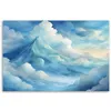 Leinwandbild Blauer Himmel und Wolken 60x40 Feeby Blau bild Produktbild-Vorschau 3