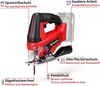 Einhell Akku Pendelhub Stichsäge TC-JS 18V Li ,(ohne Akku / Produktbild-Vorschau 5