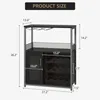 Weinschrank Barschrank mit Glashalter & Flaschenablage  mit Produktbild-Vorschau 8