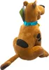 A plush toy of Scooby-Doo is shown from the side, sitting down. Náhled obrázku produktu