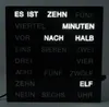 Uhr mit LED Wortanzeige Tischuhr Wortuhr 20 x 20 cm Produktbild-Vorschau 6