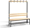 C+P Garderobenbank 8051110S10000 Schuhrost 1710x1500x403mm Produktbild-Vorschau 2