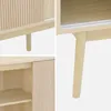 Credenza scandinava a 2 ante effetto legno, 150cm, Marrone Anteprima dell’immagine prodotto 9