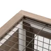 PawHut Indoor-Holzstall mit Rädern, 2-stöckiger Produktbild-Vorschau 4