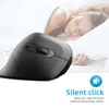 A person sleeping in bed with a computer mouse in the foreground and marketing text. Produktbild-Vorschau