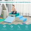 HOMCOM Parcours motricité bébé 4PCS, module motricité bébé Voir les images du produit 4
