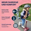 HUDORA Tri Scooter - bordeaux - Höhenverstellbarer & Produktbild-Vorschau 4