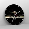Wanduhr - Rund - Glasuhr - Nackter Körper Modell Produktbild-Vorschau 4