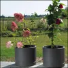 Deco4Home Koma Blumentopf Anthrazit 38cm | Pflanzkübel Produktbild-Vorschau 4