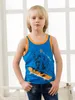 Jungen Tanktop Gorilla  - Dunkelblau - 134 Produktbild-Vorschau 2
