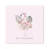 MuchoWow® Mauspad Mousepad Flamingo - Blumen - Blätter - Produktbild-Vorschau 1