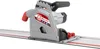 A close-up, studio shot of a circular saw mounted on a guide rail, against a white background. Náhľad obrázku produktu