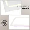 A collage of two images showing details of an LED panel light. Produktbild-Vorschau