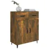 vidaXL Sideboard Räuchereiche 69,5x34x90 cm Holzwerkstoff - Produktbild-Vorschau 5
