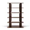 Bücherregal Chilly CODY - 120 x 181,5 cm - in Dunkelbraun Produktbild-Vorschau 4