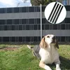 24 Stück PVC Befestigungsclips Endclips Anthrazit Produktbild-Vorschau 2