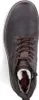 A top-down view of a brown leather boot. Produktbild-Vorschau