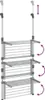 A product image showing a three-tier drying rack with adjustable height and shelf angles. Náhled obrázku produktu