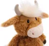 Close-up of a stuffed Highland cow toy. Náhľad obrázku produktu