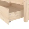 vidaXL Bett mit Schubladen 200x200 cm Produktbild-Vorschau 9