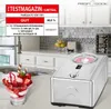 A kitchen counter scene featuring an ice cream maker and a dessert, with a review badge in the top left corner. Anteprima dell’immagine prodotto