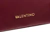 A close-up of the Valentino logo on a burgundy handbag. Produktbild-Vorschau