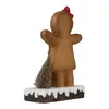 Clayre & Eef Décoration de Noël Père Noël en pain d'épice Voir les images du produit 4